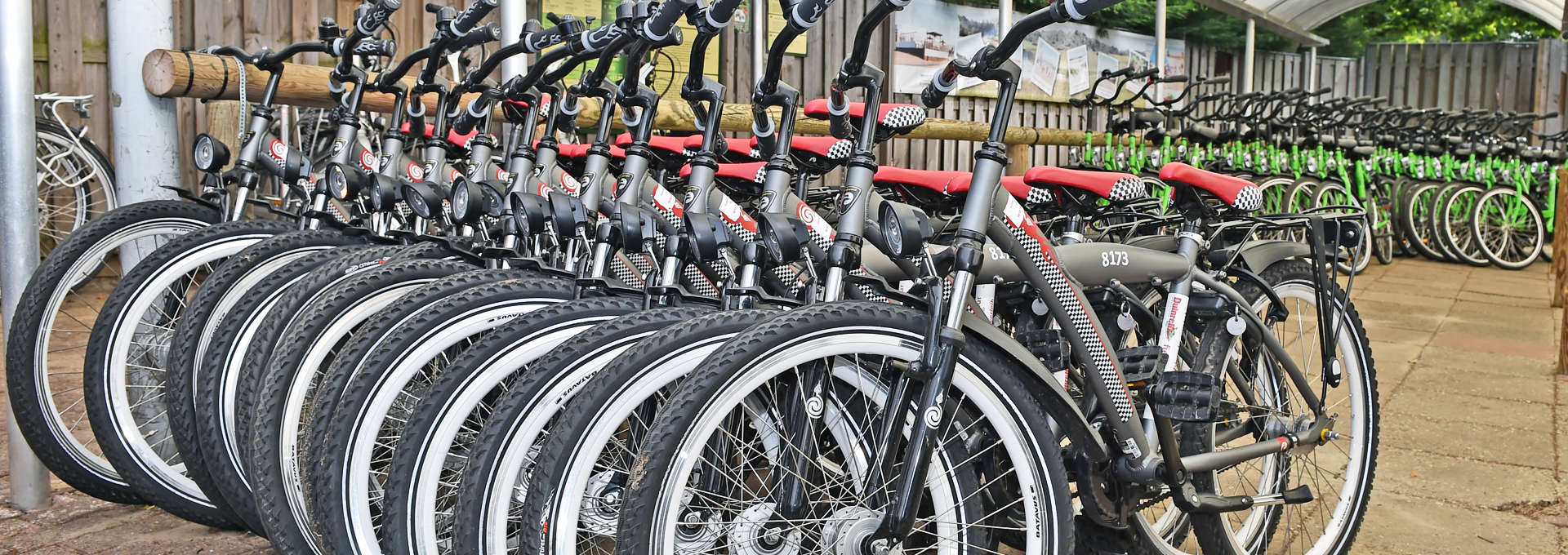 Fahrradvermietung Einrichtungen Ferienpark Duinrell